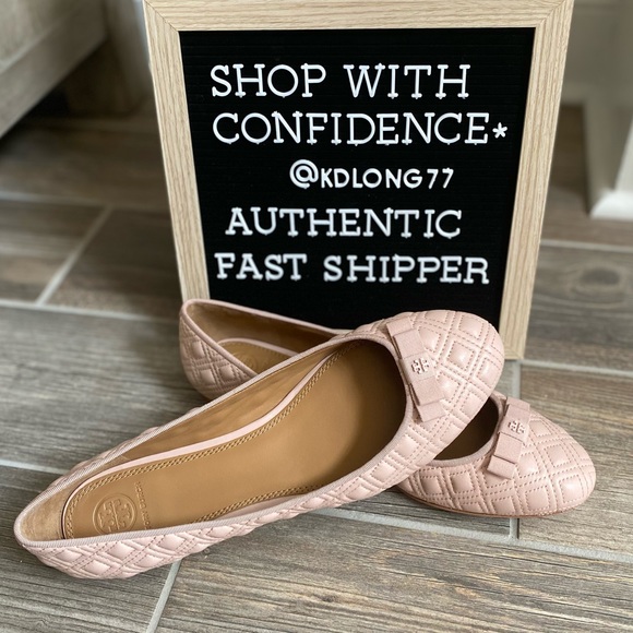 NWOB • Tory Burch Marion Quilted Ballet Flat - Picture 2 of 14